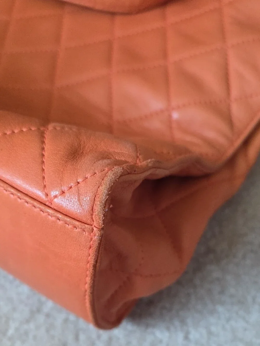 CHANEL Quilted Timeless Leather CC Turnlock Tote